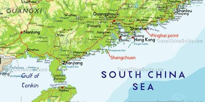 China south karta
